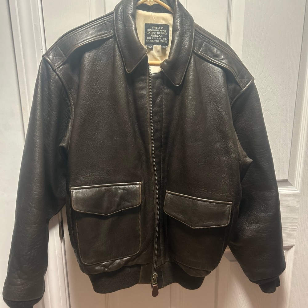 AVIREX TYPE A-2 Air Force Bomber Jacket